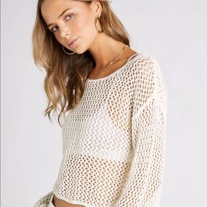 New WILDFOX Phoenix Crochet Top